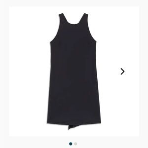 Lululemon Early Morning Dress in Black (Size 10)